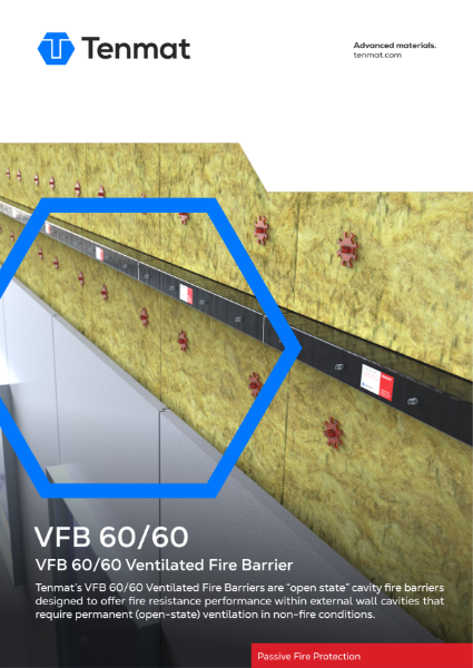 VFB 60/60 Ventilated Cavity Fire Barrier Datasheet