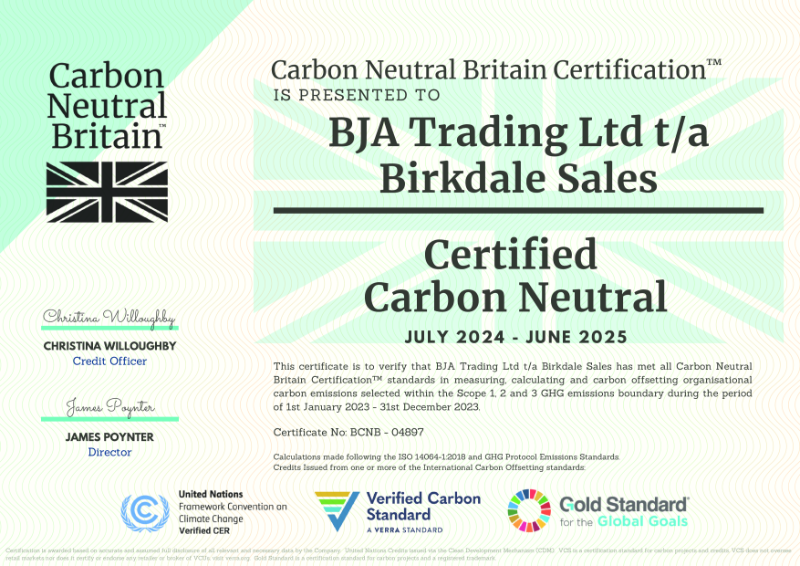 Carbon Neutral Certification 