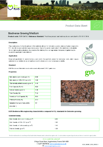 EGR GMBIO Growing Medium