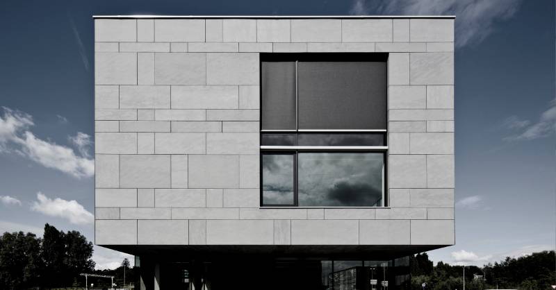 Office building Temse featuring EQUITONE facade materials