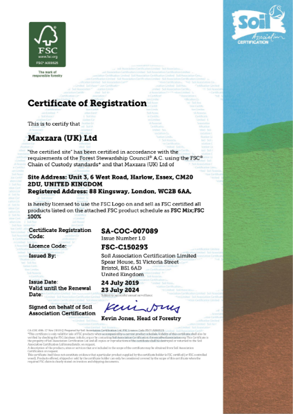 FSC Certificate