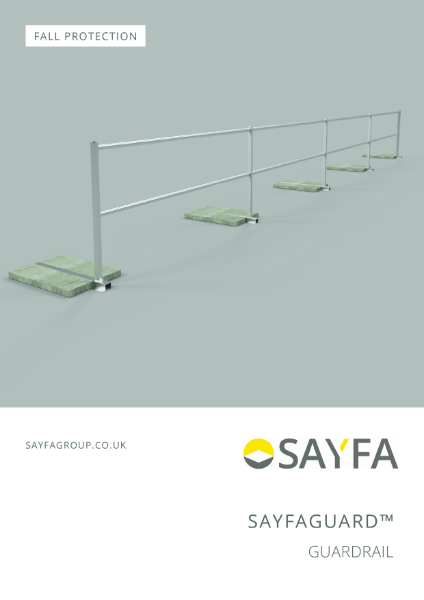 Brochure - SayfaGuard™ Freestanding Rail System