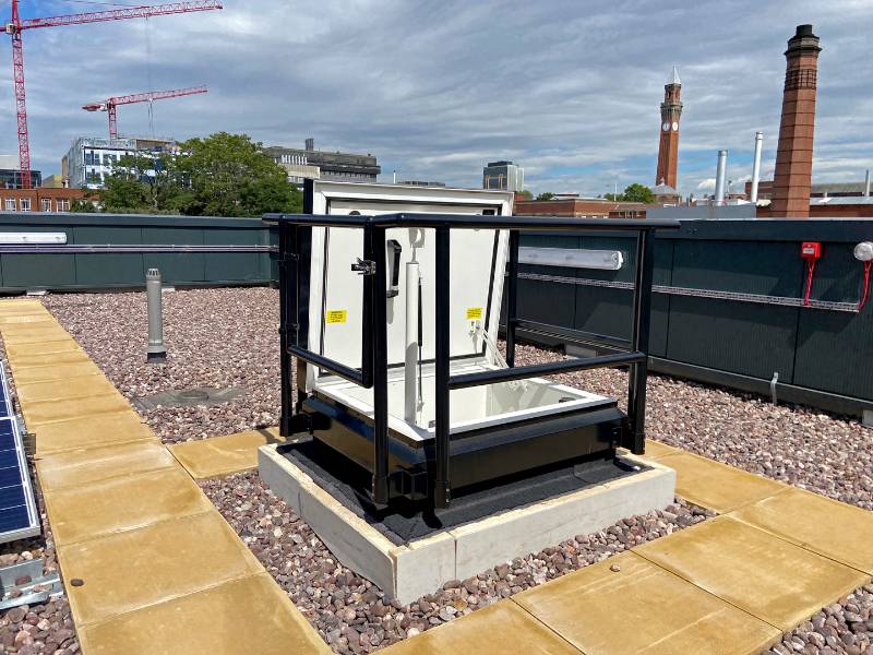 SureGuard - Handrail for Roof Hatches - Hatch Handrailing