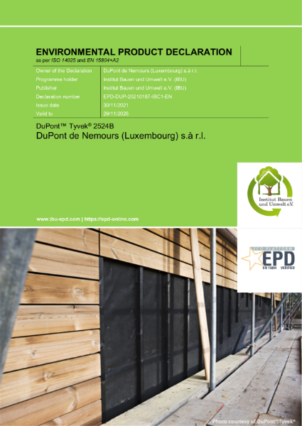 EPD - DuPont™ Tyvek® 2524B