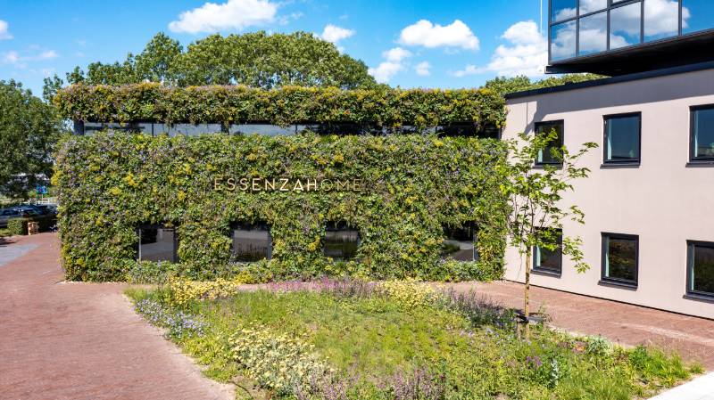 ESSENZA HOME opts for a sustainable green façade