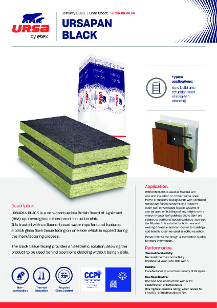 URSAPAN BLACK - Datasheet