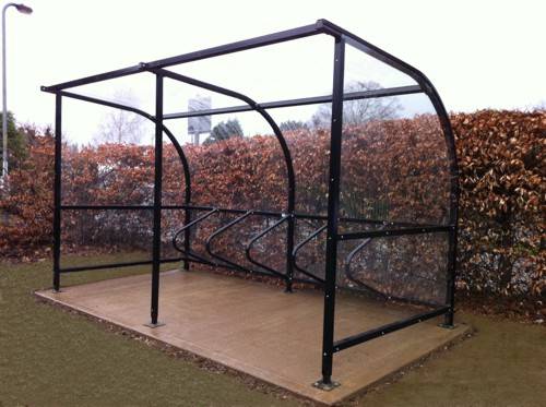 Newberries Primary School - Easydale Cycle Shelter