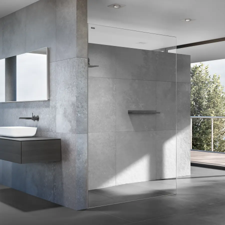Dusjkar - Air 2 Walk-in met Innfelt Veggprofil
