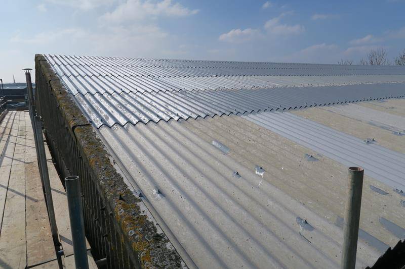 Asbestos Roof Coating With BBA Approved Asbestoseal