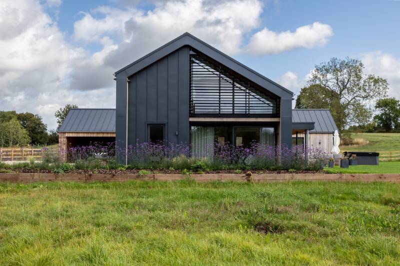 Rural new build house