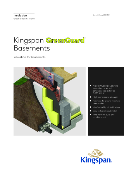 Kingspan GreenGuard Basements - 08/24