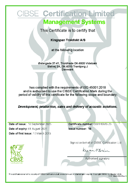  ISO 45001:2018