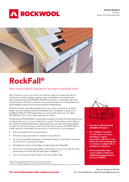 Rockfall - Datasheet