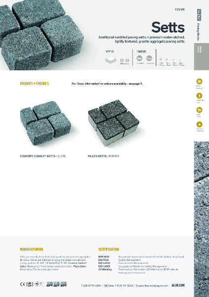 Setts Datasheet