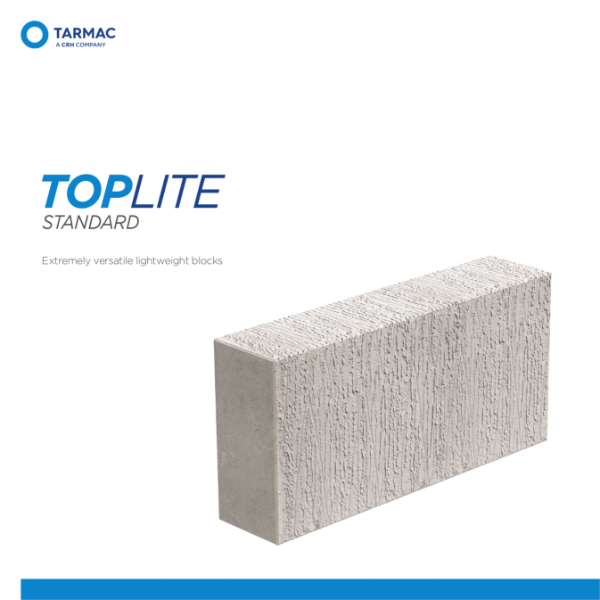 Toplite Standard - Aircrete Blocks Product Guide