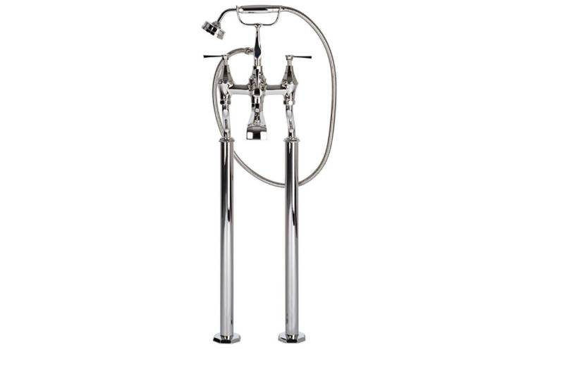 Hoxton Mono Thermostatic Freestanding Bath Shower Mixer Bath Shower
