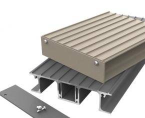 AliDeck Junior Flat Balcony Board - Aluminium decking