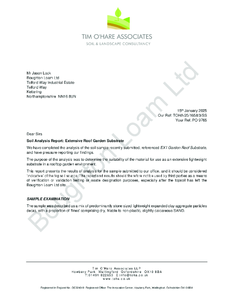 Boughton EX1 Report - Tim O'Hare