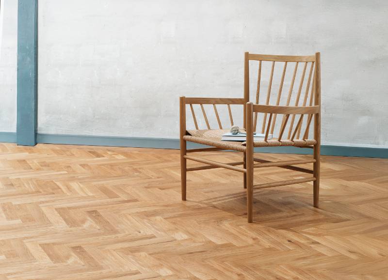 16 mm Solid Oak Herringbone flooring