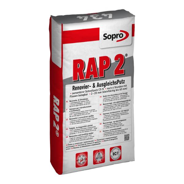 Sopro RAP 2 434 Renovation and Levelling Render