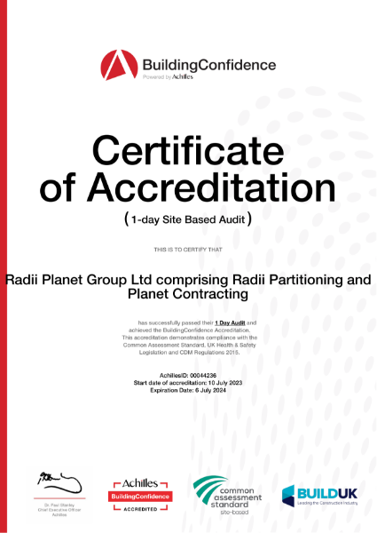 Achilles Certificate of CAS Audit