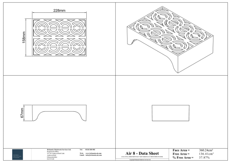 Air 8 Air Brick Datasheet