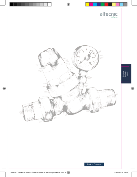 Pressure Reducing Valves - Altecnic Commercial Guide