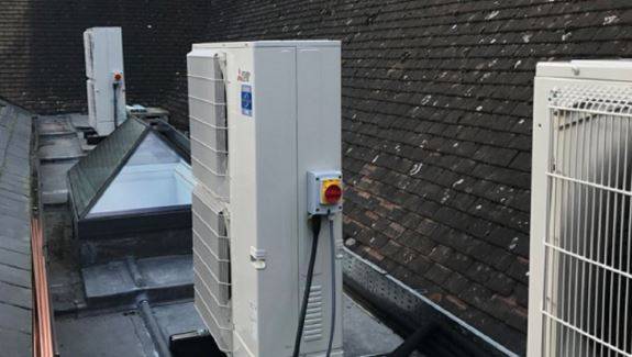 Press-fit technology on ACR project helps P&R Heating save over a week in time