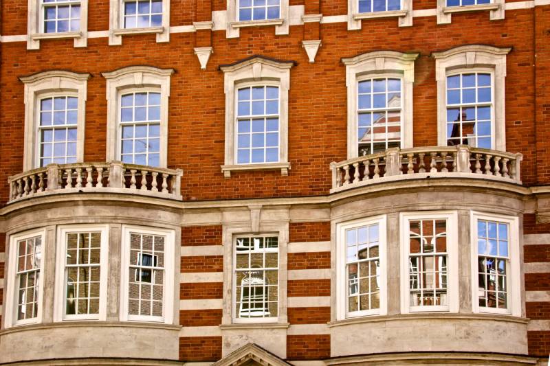 Weighted Vertical Sliding Sash Window