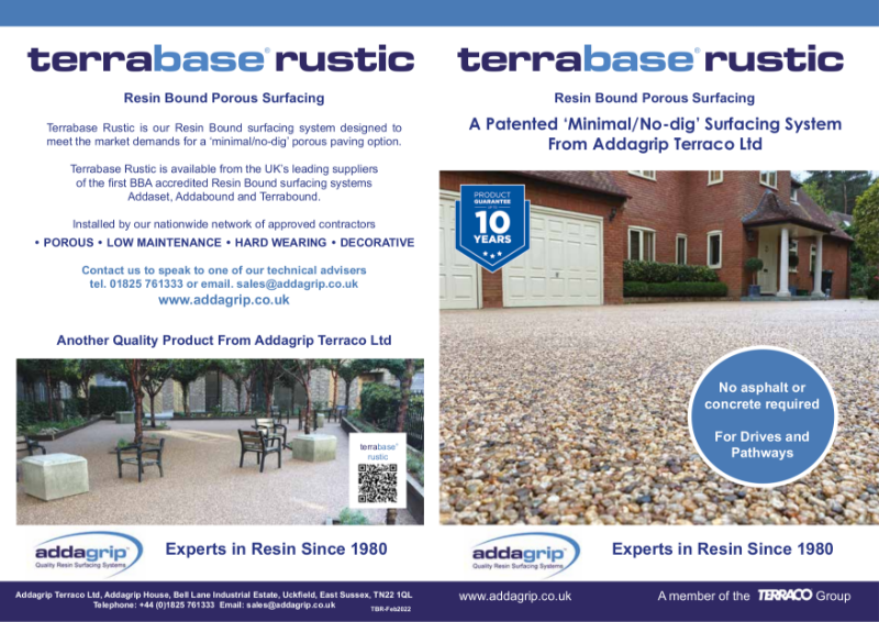 Terrabase Rustic Resin Bound Brochure