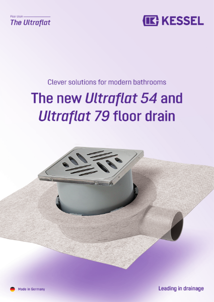 O15. KESSEL Bathroom Drains - The Ultraflat