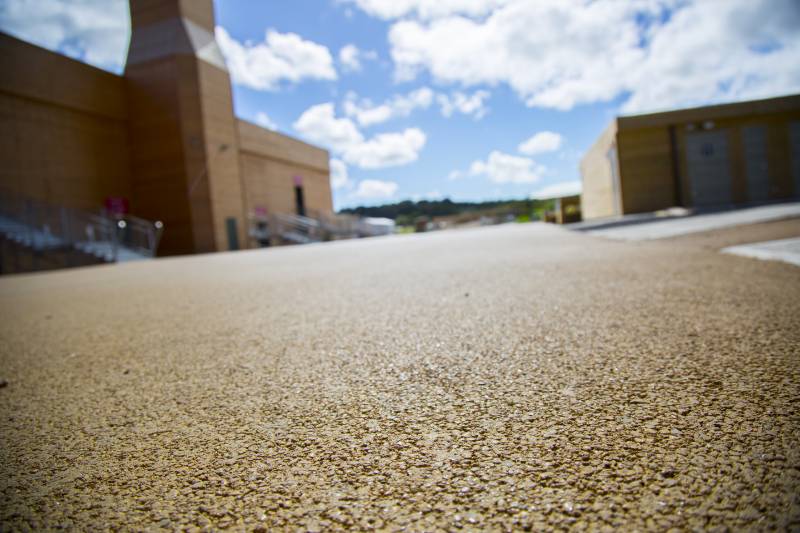 Tarmac Ulticolour - coloured asphalt for tourist venue