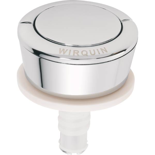 SINGLE FLUSH CHROME PUSH BUTTON - WC Flush Button