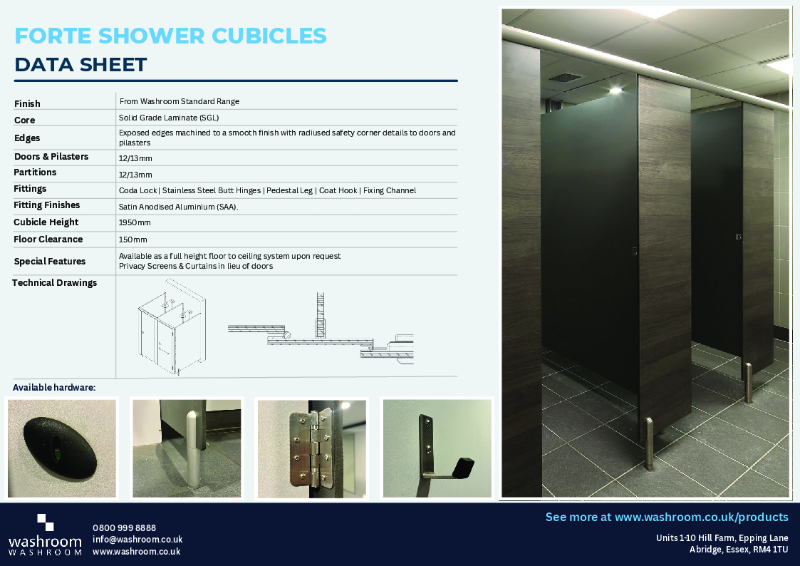 Forte Shower Cubicles