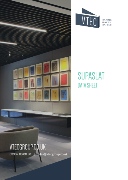 SupaSlat - Data Sheet