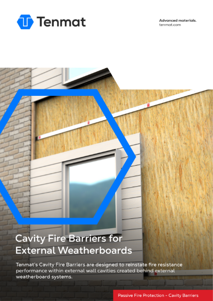 Cavity Fire Barrier for External Weatherboards Datasheet