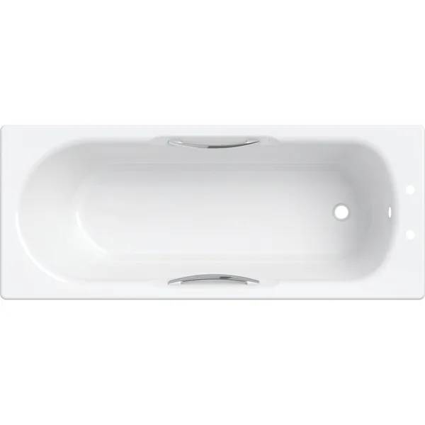 Twyford Celtic Rectangular Bathtub, Low Water Capacity, With Feet
