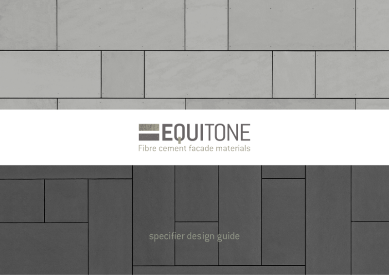 EQUITONE specifier design guide