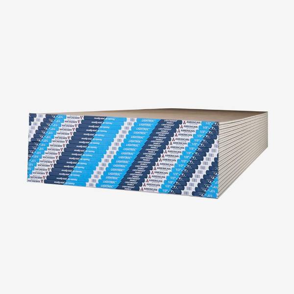 1/2" LightRoc® Lightweight Gypsum Wallboard