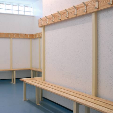 Single Sided Changing Room Bench