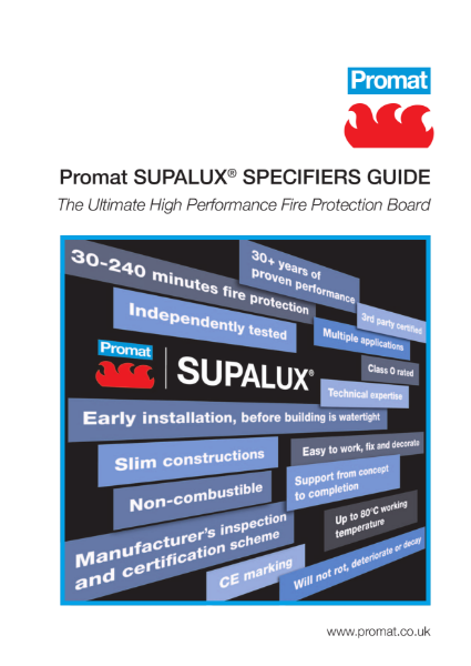 SUPALUX Specifiers Guide