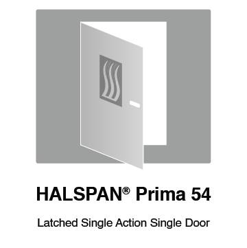 HALSPAN® Prima 54 mm Internal Fire Rated Door Blank - Latched Single Acting Single Doors