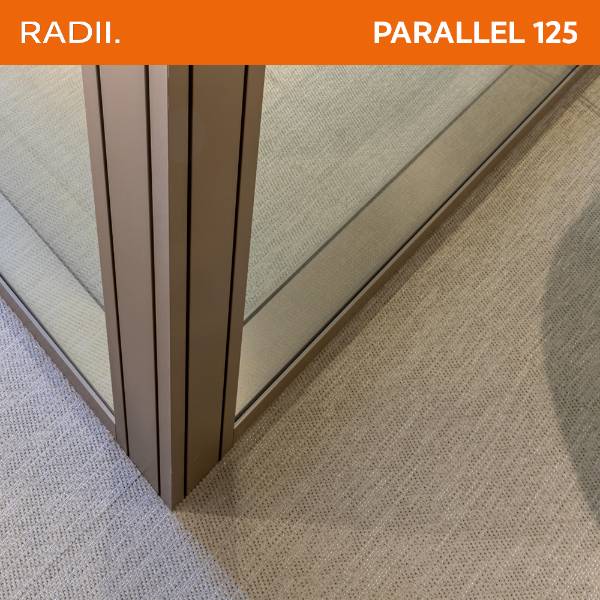 Parallel 125 Double Glazed Partition System