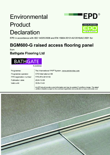 Envirodec EPD BGM 600 - G