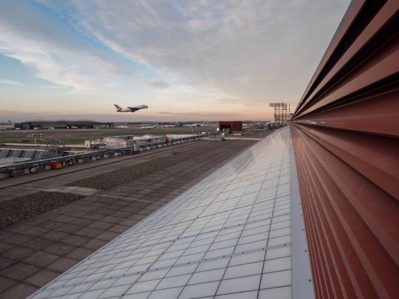 Kalwall Translucent Cladding - Heathrow Airport Terminal 4