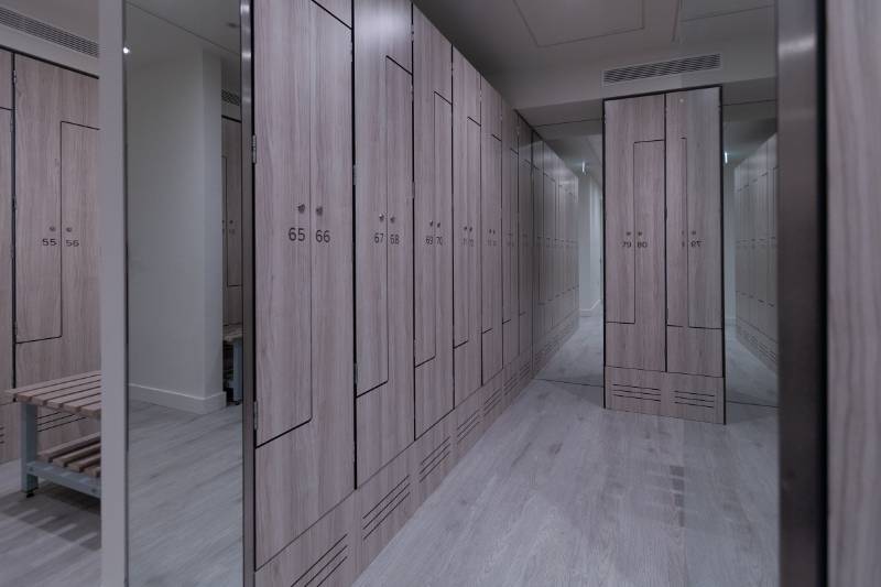 Hays Galleria Laminate Z Style Lockers Project
