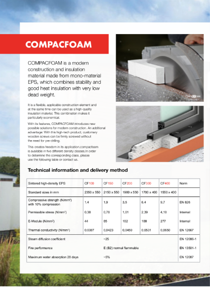 Cavalok Compacfoam Product Information