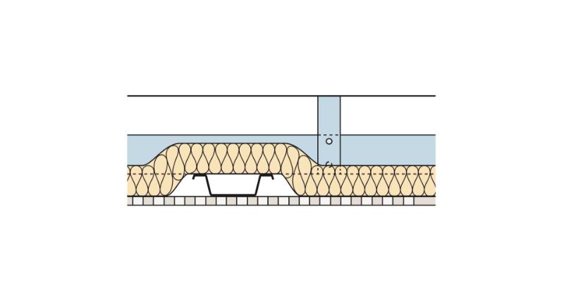 Siniat Suspended Acoustic Absorption MF Ceiling MF(1200.1200.600)-12R15no1-50G(312)