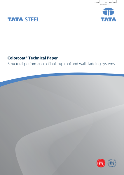 Structural performance of built-up roof and wall cladding systems