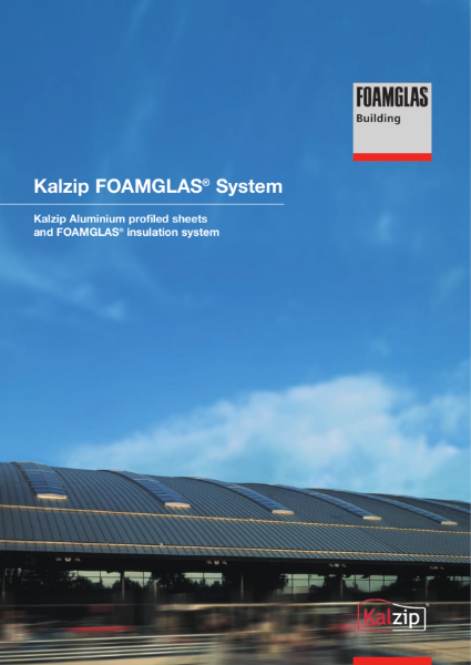 FOAMGLAS Insulation for Kal Zip Roofs